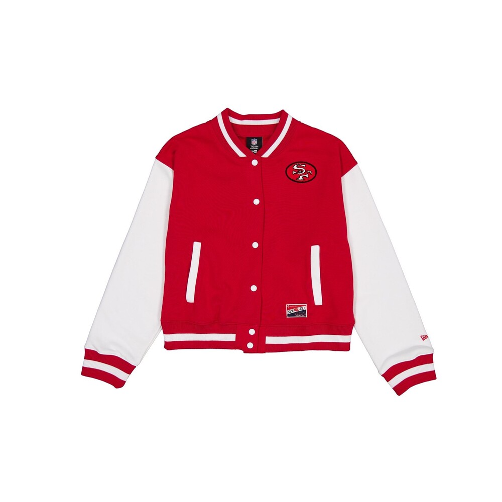 New Era San Francisco 49ers Throwback Fleece Women's Jacket - Size XS